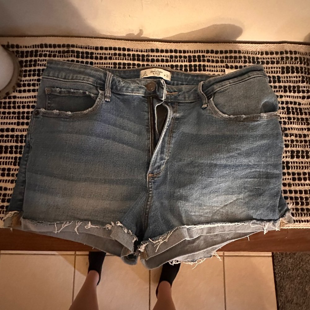 Abercrombie Jean Shorts